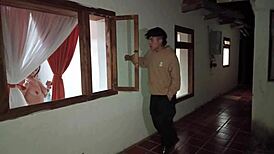 i spied on my sexy colombian tenant with big ass and she fucked me wild