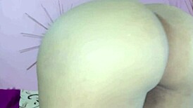 Latina milf juicy big tits ass fucked doggystyle bedroom creampie natural shaking