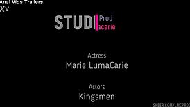 ready for lumacarie's destroyed ass in interracial double anal gangbang?