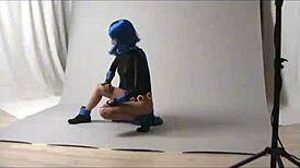 i love dressing as raven for outdoor cosplay fun