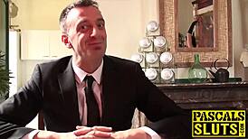 Babe's Big Boobs Bounce as Maledom Binds Milf Slave for Rough Anal Riding