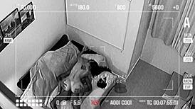 hidden camera catches real couple fucking wildly in airbnb!