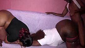 big ass milf thot takes bbc deepthroat in wild orgy