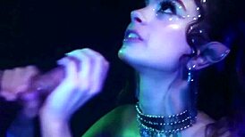 ever wonder how molly little rides that bodybuilder cock cowgirl style in lucidflix luminati?