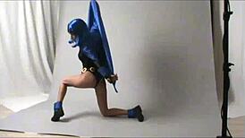 i love dressing as raven for outdoor cosplay fun