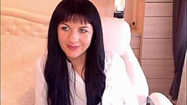 hey, wanna see small tit brunette helga muah strip sexy in stockings?