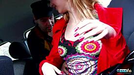 Blonde Milf Jumps in Stranger's Car for Big Cock Ride with Deepthroat Facial Finish