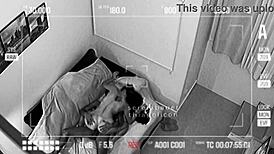 hidden camera catches real couple fucking wildly in airbnb!