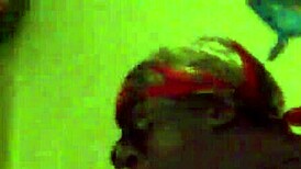 Ebony teen 18+ spits sloppy facial on black cock intriguing tease