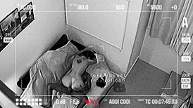 hidden camera catches real couple fucking wildly in airbnb!