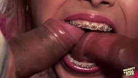 dirty harry and buddy double penetrate latina kat's ass and pussy deep!