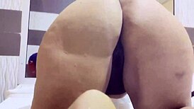 granny's huge latina ass tempts two young studs at once