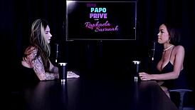 Watch Alice Vasconcelos' Wild Putaria Chat on Porn Cast Brazil Part 1!