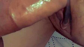 bathroom sex right after that tight anal pounding