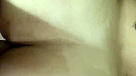 i'm pounding my chubby girlfriend's fat ass and filling her with hot creampie