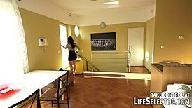 Pornstar Roommates Trade Blowjobs Doggystyle and Footjobs in Dorm