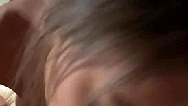 monika fox gulps dick then swallows every drop of cum!