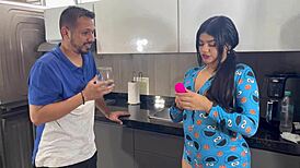 Mia Montiel Seduces Plumber Pajamas Rides Deep Cunnilingus Creampie