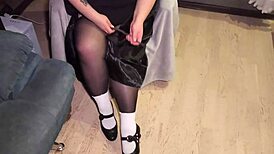 Dominant Curvy Redhead Goddess Footjobs Hard Boner With Feet Mouth Hands