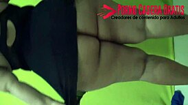 Step back and see this mature latina bbw with huge ass dancing naked, no underwear needed.