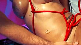 hey brian evansx oils up silvana lee's tight pussy for hot bondage sex