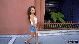 real ebony teen cecilia lion rides black cock hard??