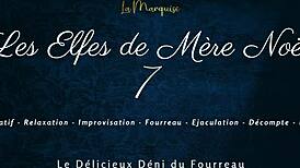 French femdom elves deliver noël 7 denial sheath!