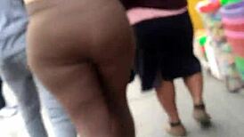 peruvian nalgona shakes her fat ass