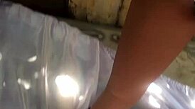 Stepdaughter's Friend Gets Anal Fucked Hard with Real Doll Sex Toy Ass Pounding