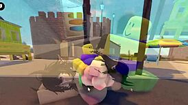 Emma Takes Rough Gangbang from 3 Guys on Whorblox Street