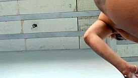She moans loud while cumming hard to excite me even more during creampie