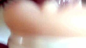 Daddy fingers tight pussy then fucks close-up with dirty talk