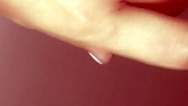 Russian college blonde Nastya slurps nasty cum-filled BJ