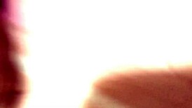 our wet shaved wife's closeup creampie from today's homemade fuck