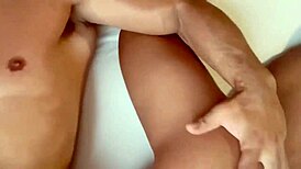 athletic brazilian girlfriend flashes heels then takes 23cm thick dildo up her ass preview