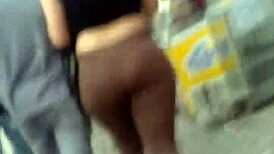 peruvian nalgona shakes her fat ass