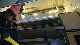 my super hot hostess changin her panties at work wonder if she knows bout the hidden cam