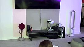 Dirty Brunette With Huge Melons And Ass Dances Spanks And Fingers Herself Wildly