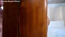 curvy dancer gags on deepthroat cock while taking rough dp anal finger stretch gaping wide