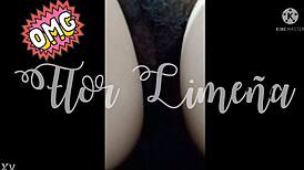 peruvian babe urinates in bathtub during social isolation lockdown