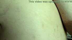 wow this dude unloads a huge creampie geyser into my pregnant hairy pussy so fast