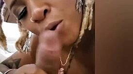 Princess Hayze Ebony Pornstar Deepthroats Cock Like Pro in College Slut Round 2 Oral