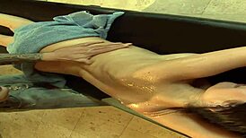 Eva carrera greases small tits deepthroat anal fisting doggystyle creampie ass to mouth finish