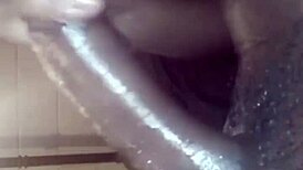 Huge black dick explodes in bbc masturbation cumshot