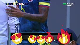 sexy colombian soccer babes peruvian style tease in tight sport uniforms