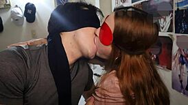 her wet tongue kisses go deep with saliva she loves swapping while shaking that latina ass for you 👅🍑