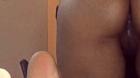 Cheating Wife Fucks Tall Gardner at Home