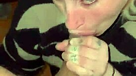 Beautiful Blonde Latina Slut Swallows Huge Cum Facial Load