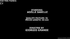 Balls Deep Adelle Sabelle Takes BBC ATM Rough Anal Gapes Creampie Swallow Outdoor