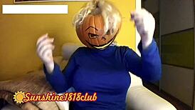 happy halloween pervs!! my big boobs pumpkin cam 10/31